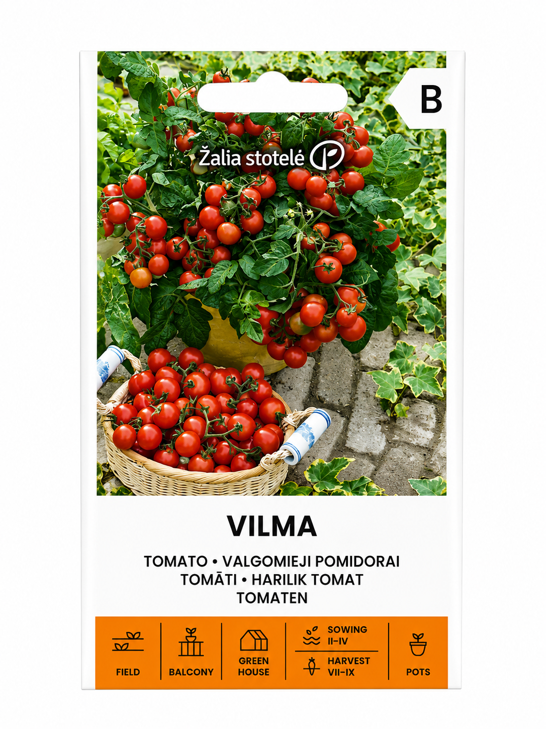 TOMĀTU SĒKLAS VILMA, 0,2g