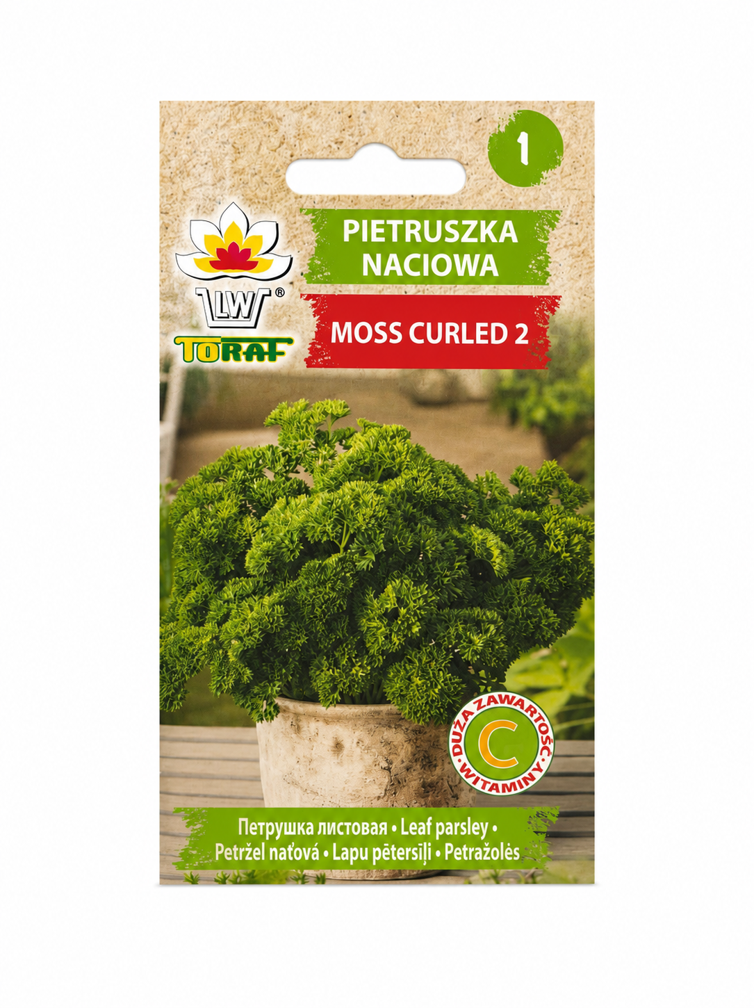 LAPU PĒTERSĪĻU SĒKLAS MOSS CURLED 2, 2G