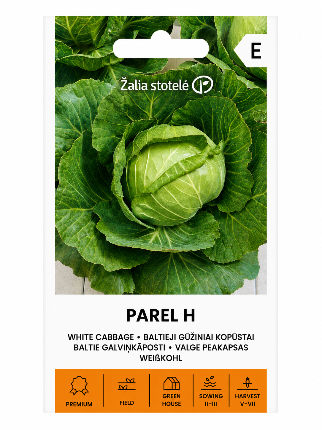 KĀPOSTU SĒKLAS PAREL H, 0,1g