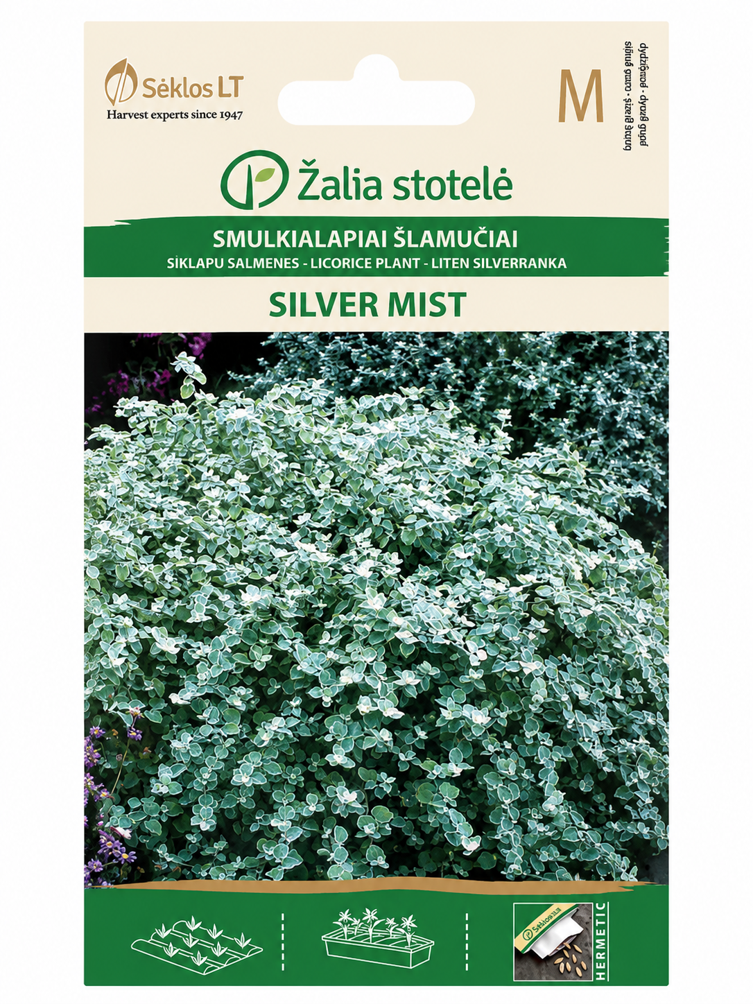 SĪKLAPU SALMENES SILVER MIST, 6s