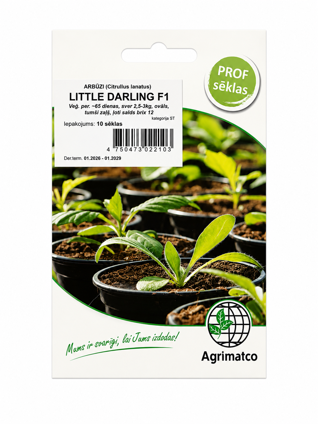 PROF ARBŪZU SĒKLAS LITTLE DARLING F1, 10s