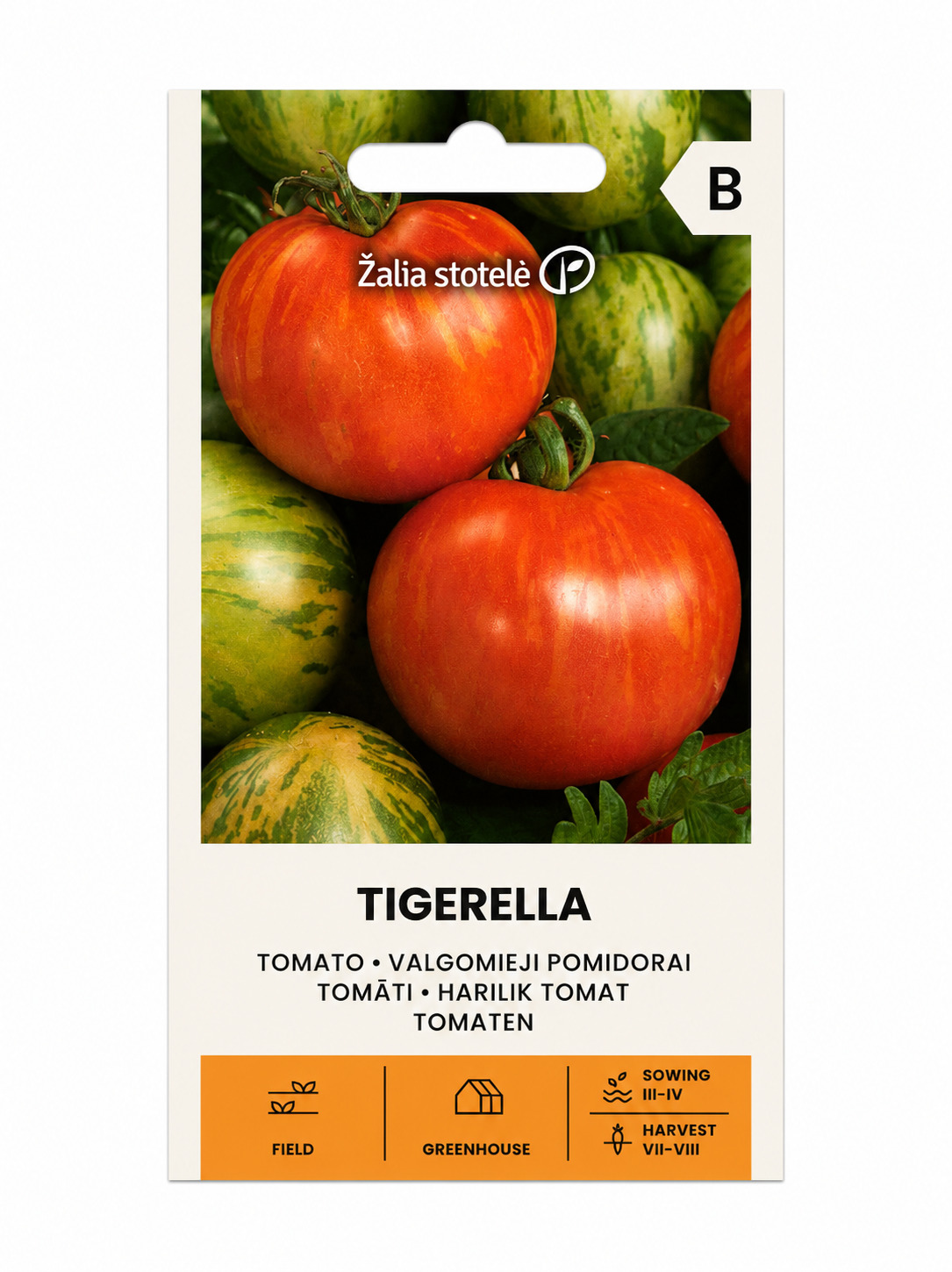 TOMĀTU SĒKLAS TIGERELLA, 0,1g