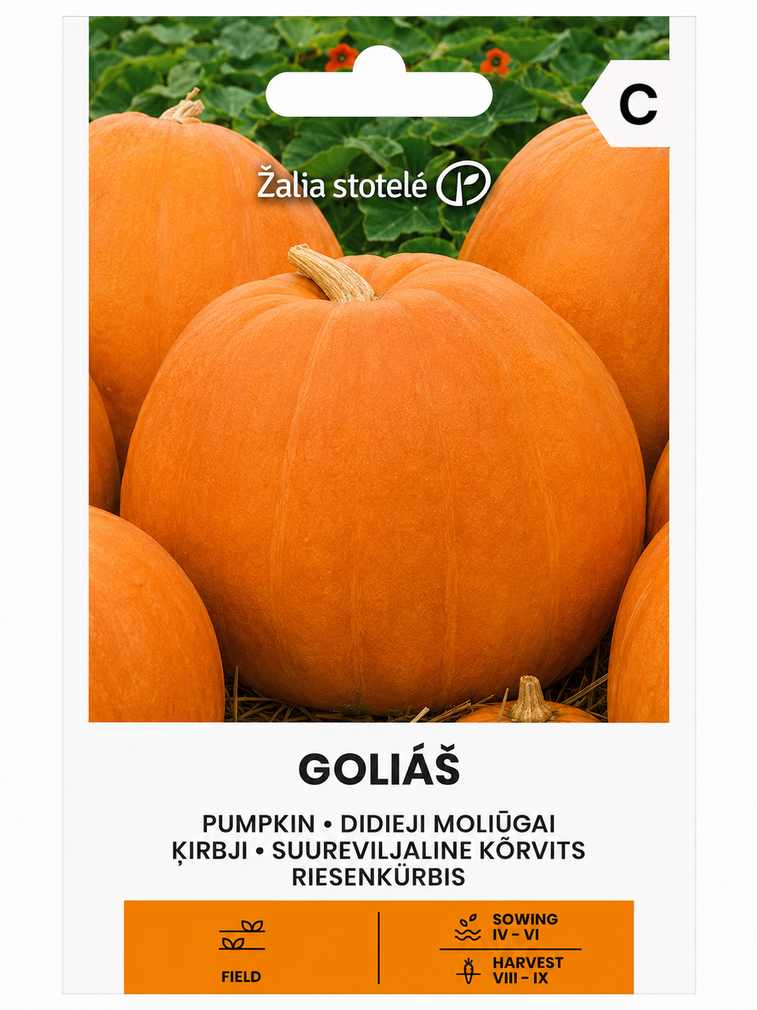 ĶIRBJU SĒKLAS GOLIAŠ, 2g