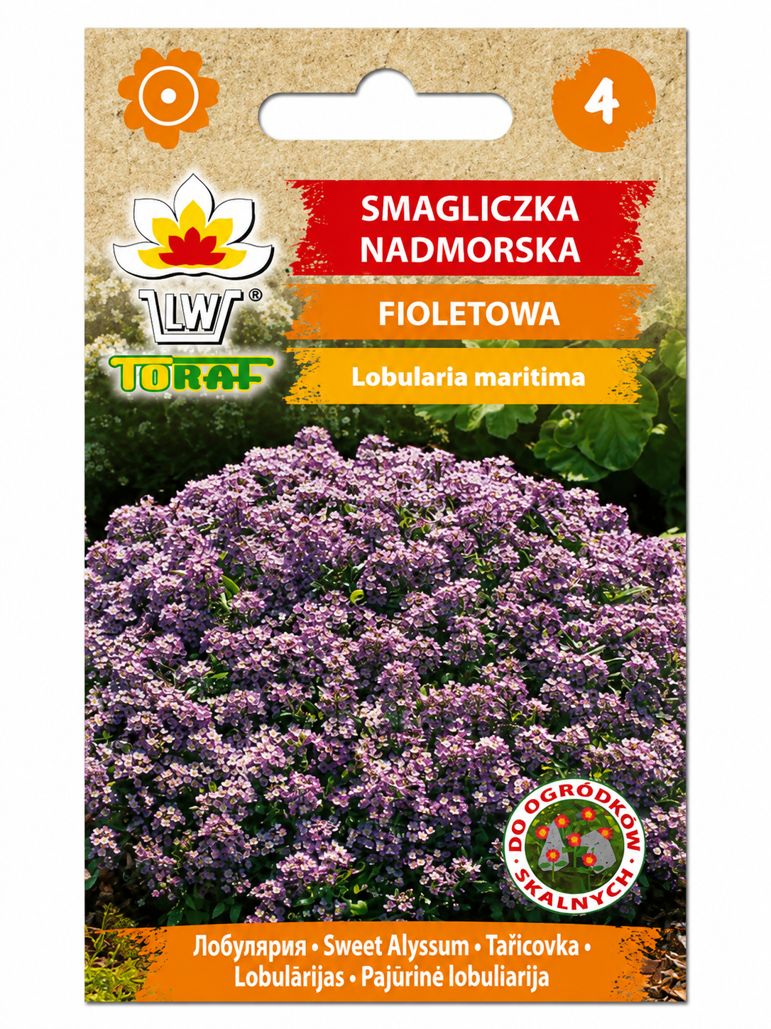SWEET ALYSSUM OR SEASIDE LOBULARIA, 0.5g