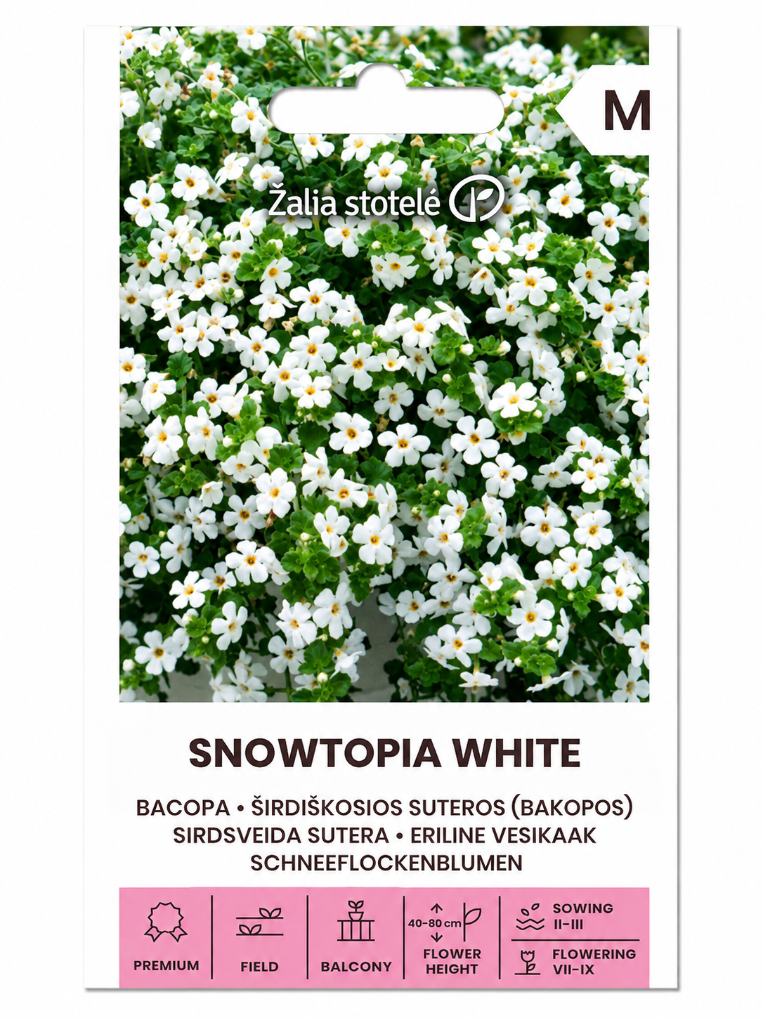 TRAILING SUTERA SNOWTOPIA WHITE, 6s