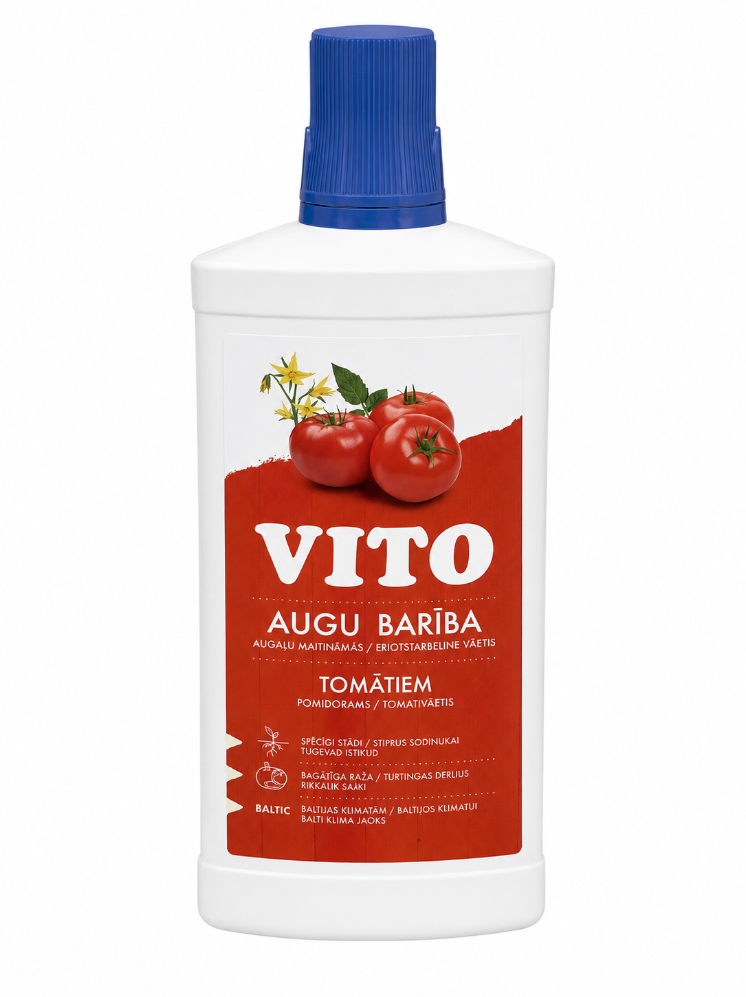 ŠĶIDRAIS MĒSLOJUMS VITO AUGU BARĪBA TOMĀTIEM, 500ml