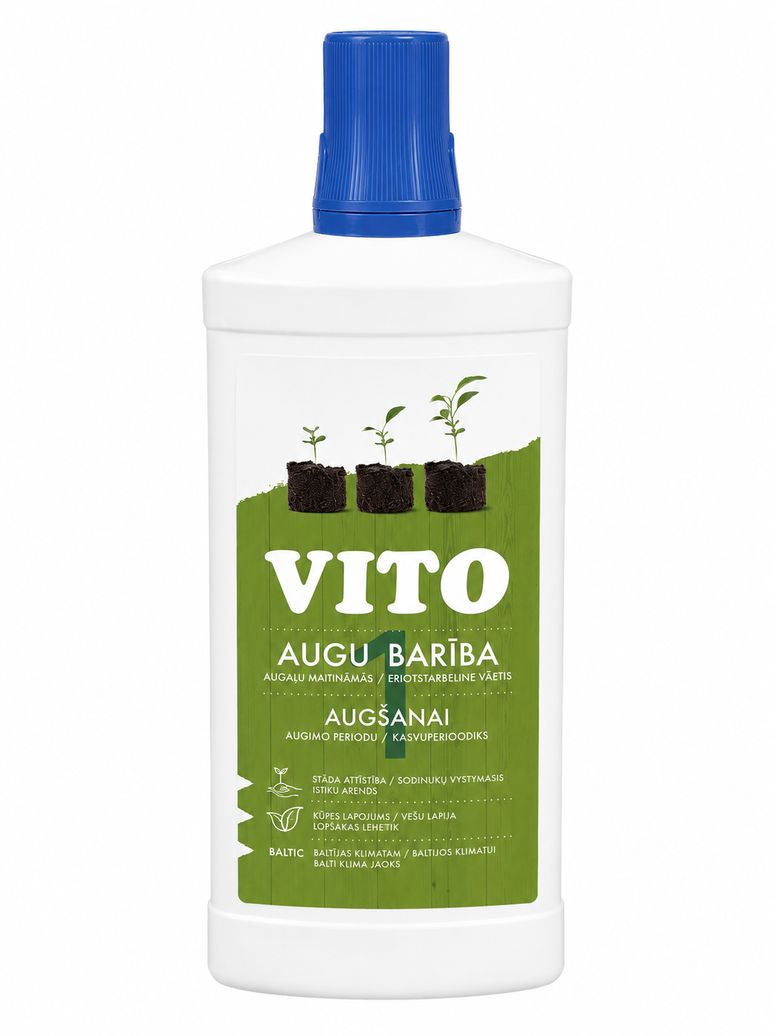 ŠĶIDRAIS MĒSLOJUMS VITO AUGU BARĪBA AUGŠANAI, 500ml