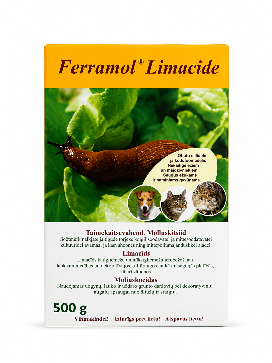 LĪDZEKLIS PRET GLIEMEŽIEM, 500G