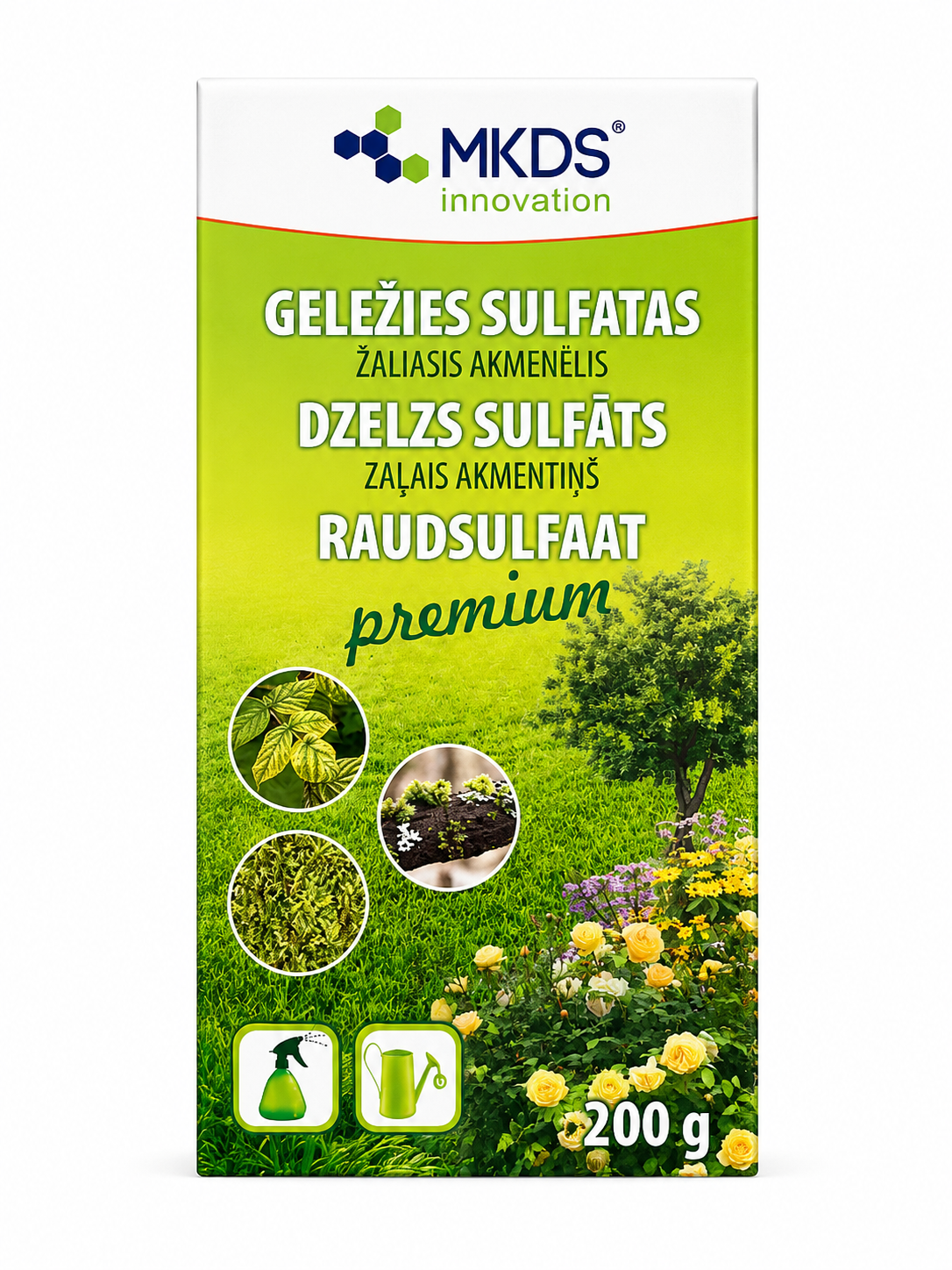 DZELZS SULFĀTS, 200G