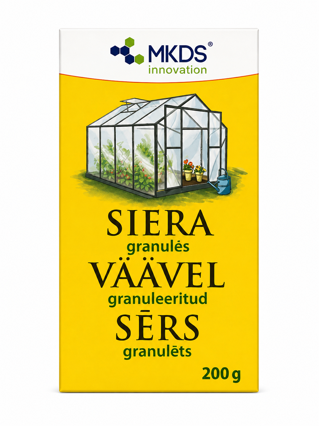 GRANULĒTS SĒRS, 200G