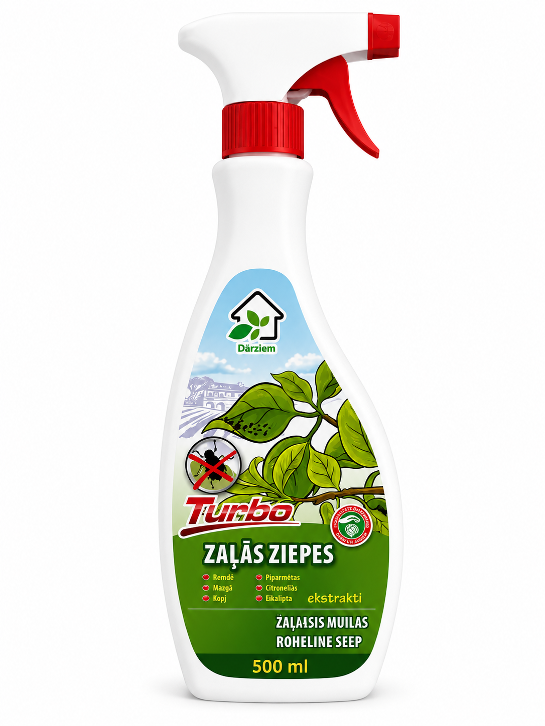 TURBO ZAĻAS ZIEPES, 500ML