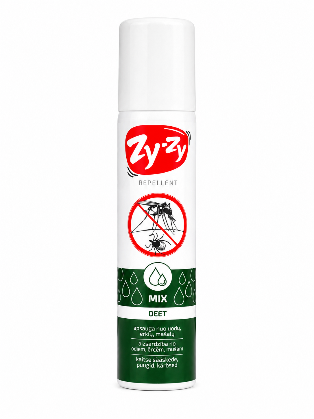 AEROSOLS PRET ODIEM, MUŠĀM UN ĒRCĒM, 75ML