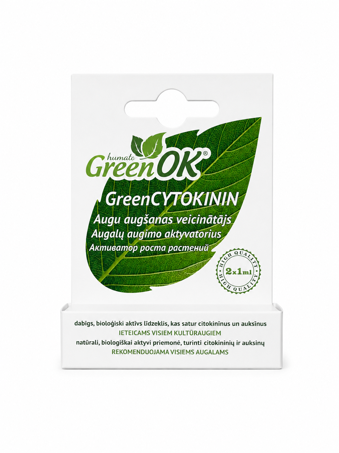 BIOLOĢISKS AUGU AUGŠANAS REGULATORS, 2x1ml