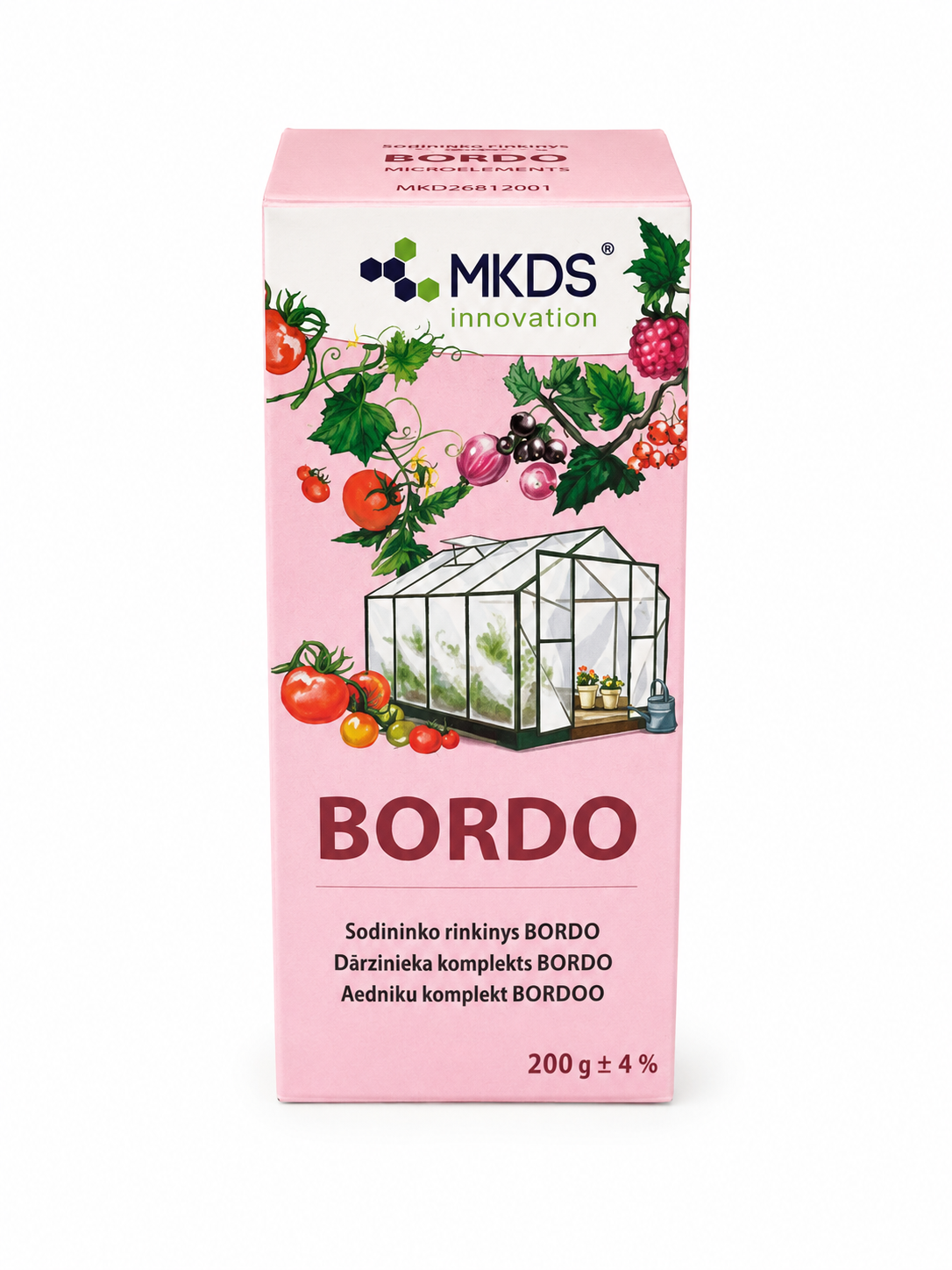 BORDO MAISĪJUMS AUGU UN KOKU AIZSARDZĪBAI PRET SĒNĪTĒM, 200g