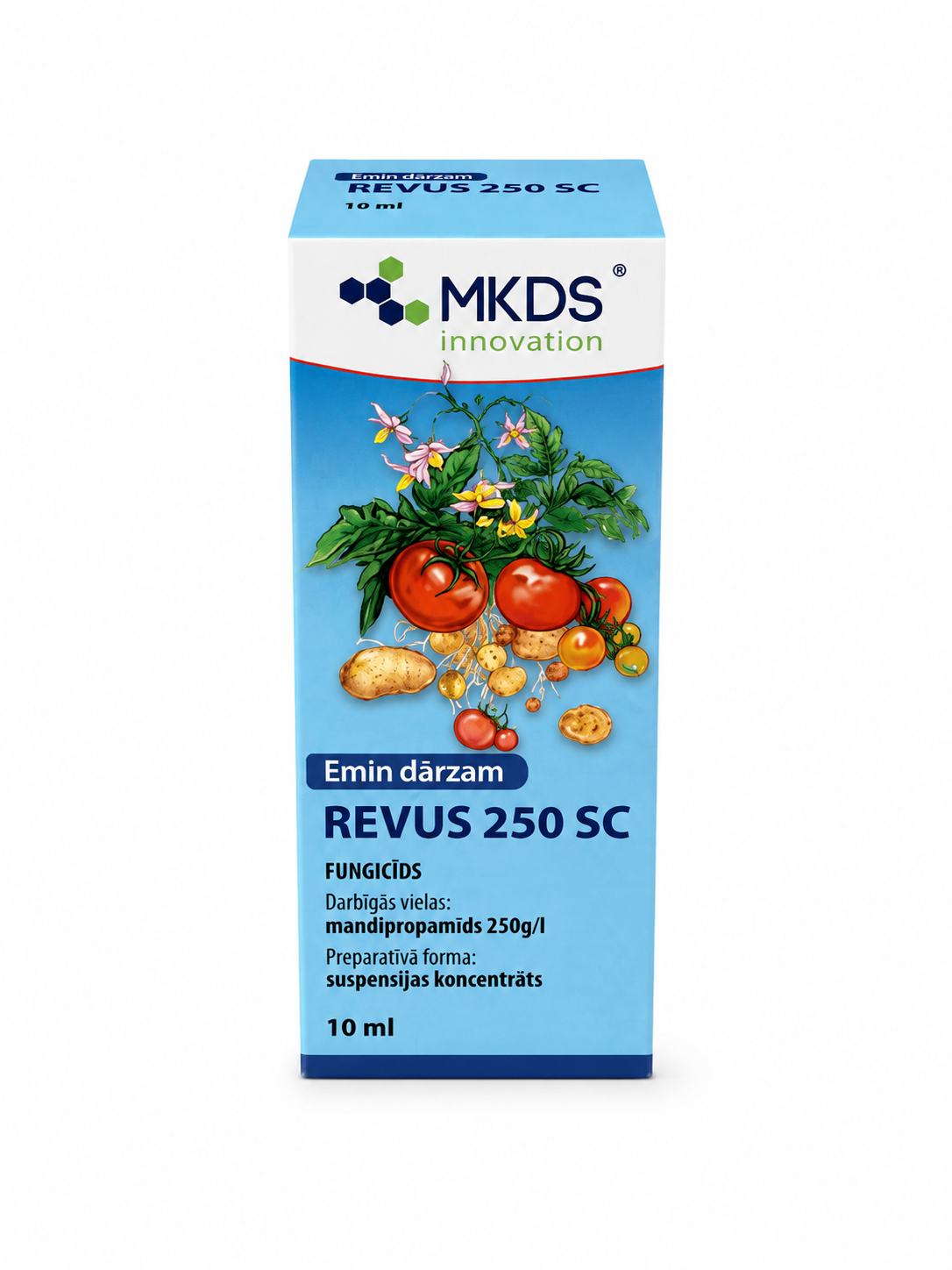 FUNGICĪDS TOMĀTIEM UN KARTUPEĻIEM PRET LAKSTU PUVI, 10ml