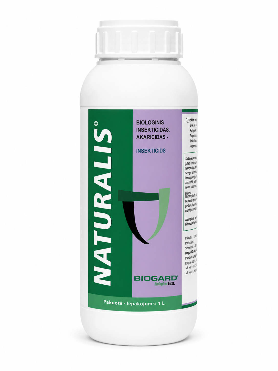 BIOLOĢISKAIS INSEKTICĪDS UN AKARICĪDS NATURALIS BIOGARD, 1L