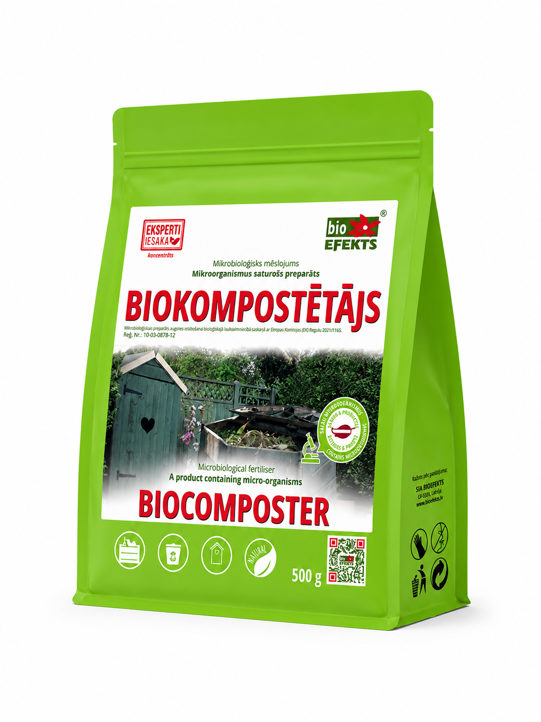 BIOKOMPOSTĒTĀJS, 500G