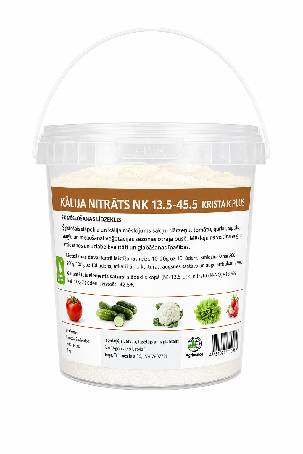YARATERA® KRISTA K PLUS KĀLIJA NITRĀTS, 1KG