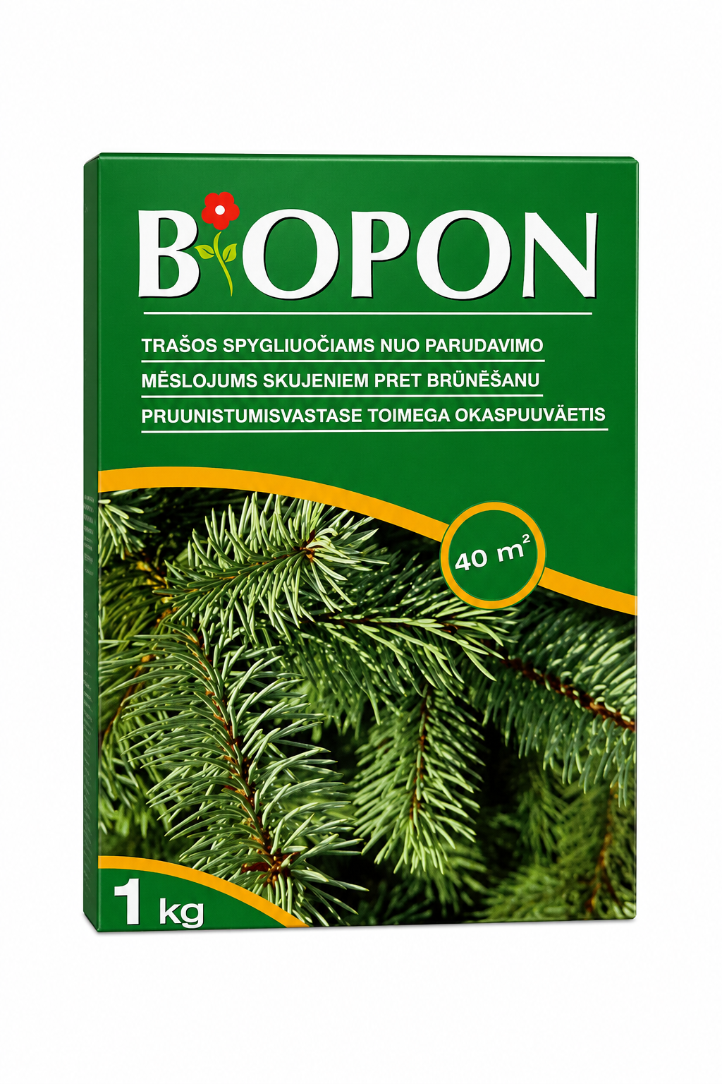 BIOPON MĒSLOJUMS SKUJEŅIEM PRET BRŪNĒŠANU, 1KG