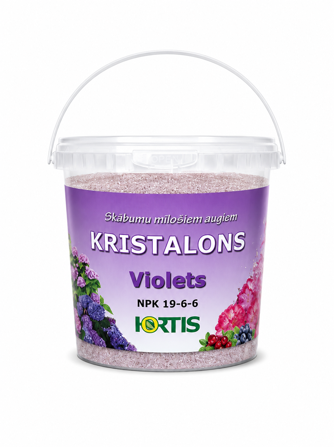 KRISTALONS VIOLETS SKĀBUMU MĪLOŠIEM AUGIEM, 1KG