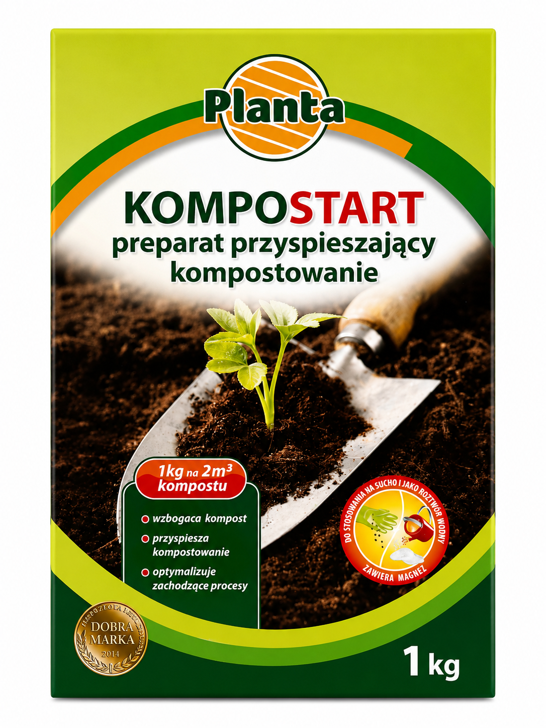 PLANTA KOMPOSTART KOMPOSTĒŠANAS PAĀTRINĀTĀJS, 1KG