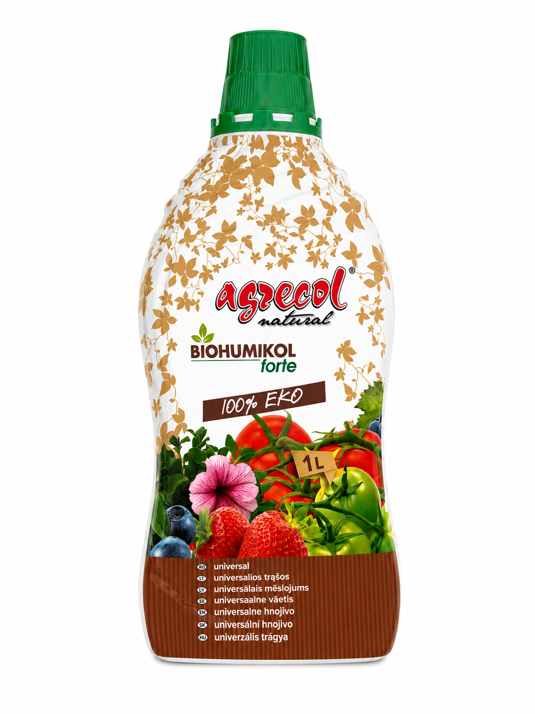 AGRECOL 100% DABISKS UN EKOLOĢISKS UNIVERSĀLAIS MĒSLOJUMS, 1L