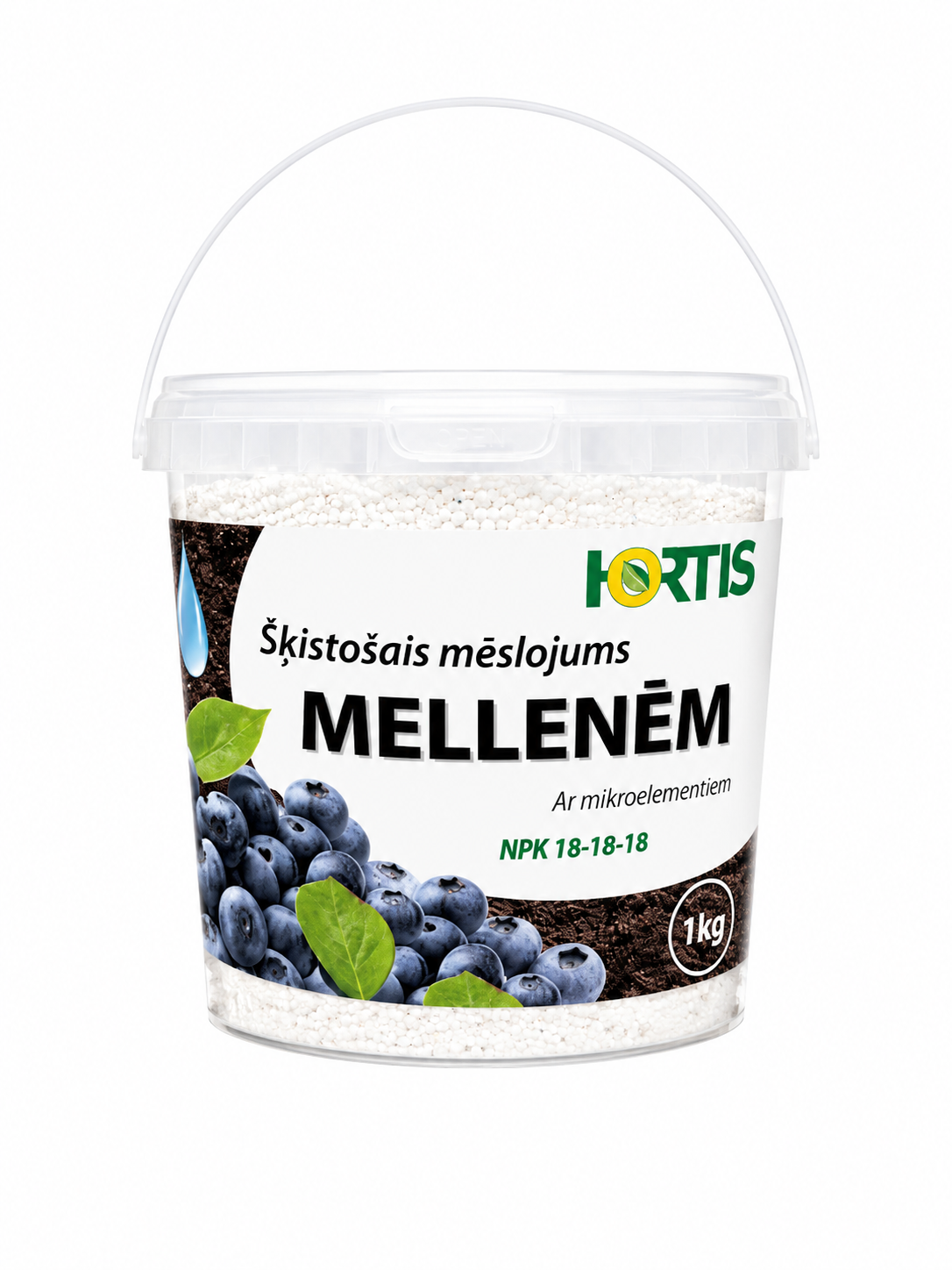 HORTIS ŠĶĪSTOŠAIS MĒSLOJUMS MELLENĒM, 1KG