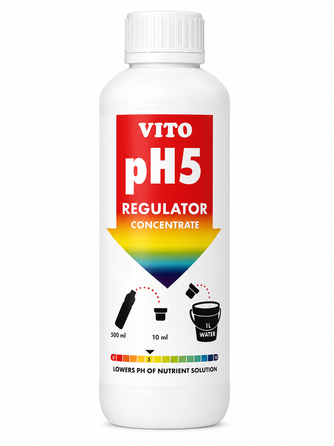 VITO ŪDENS PH5 REGULĒTĀJS, 500ML