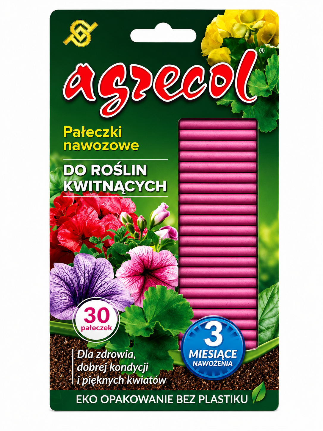 AGRECOL ILGSTOŠAIS IEDARBĪBAS MĒSLOJUMA NŪJIŅAS ZIEDOŠIEM AUGIEM, 30GB