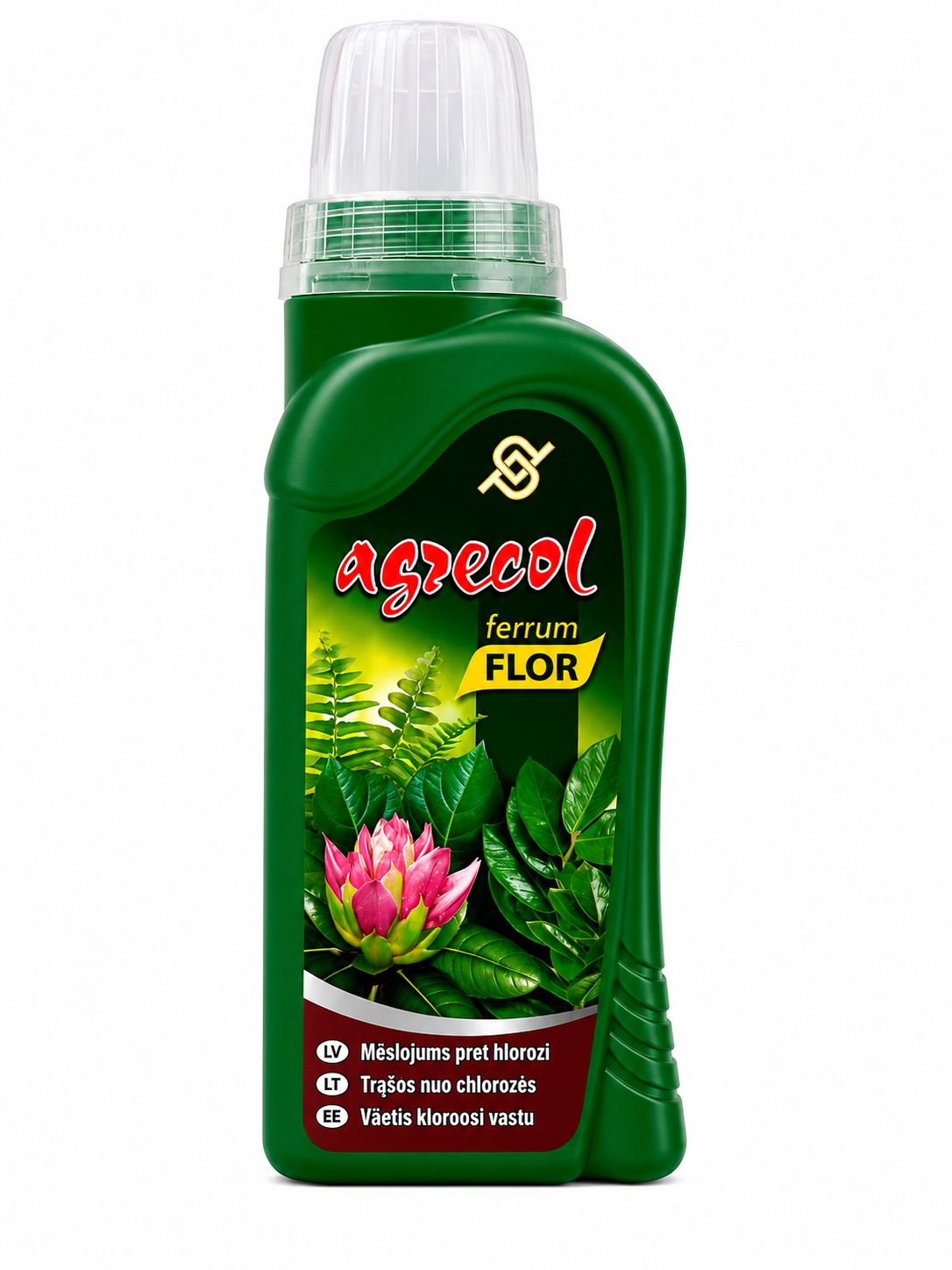 AGRECOL ŠĶIDRAIS MĒSLOJUMS PRET LAPU DZELTĒŠANU (HLOROZI), 250ML