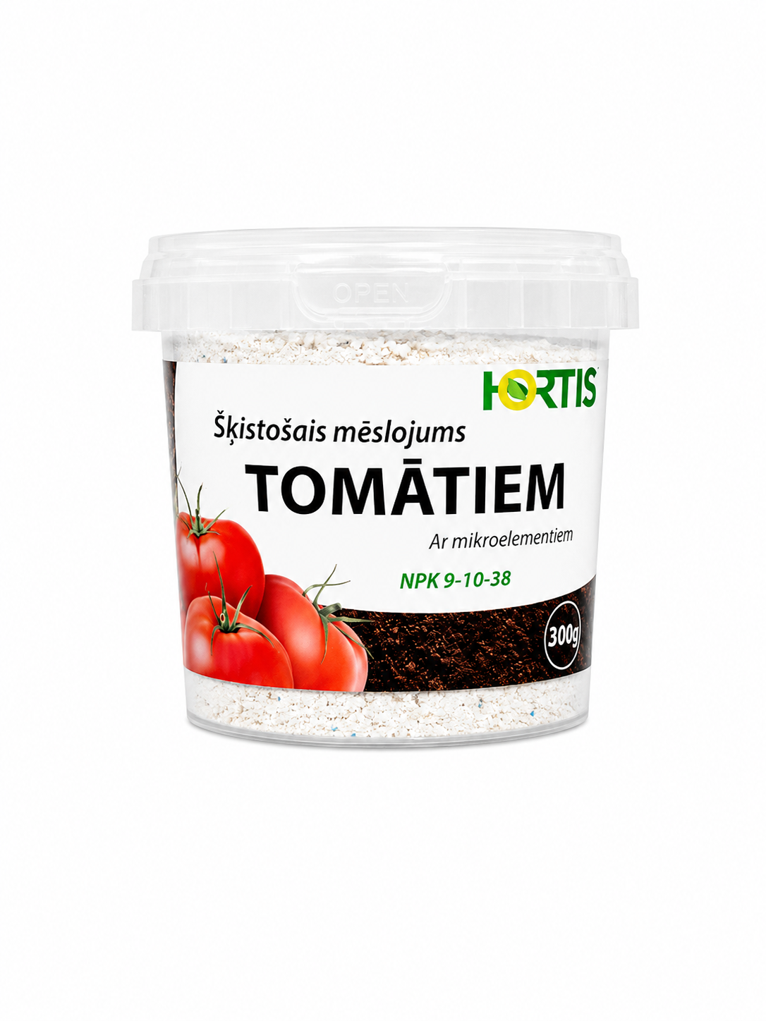 HORTIS ŠĶĪSTOŠAIS MĒSLOJUMS TOMĀTIEM, 300G