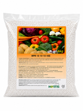 HORTIS UNIVERSĀLS DĀRZA MĒSLOJUMS NPK 15 15 15 10S,4KG