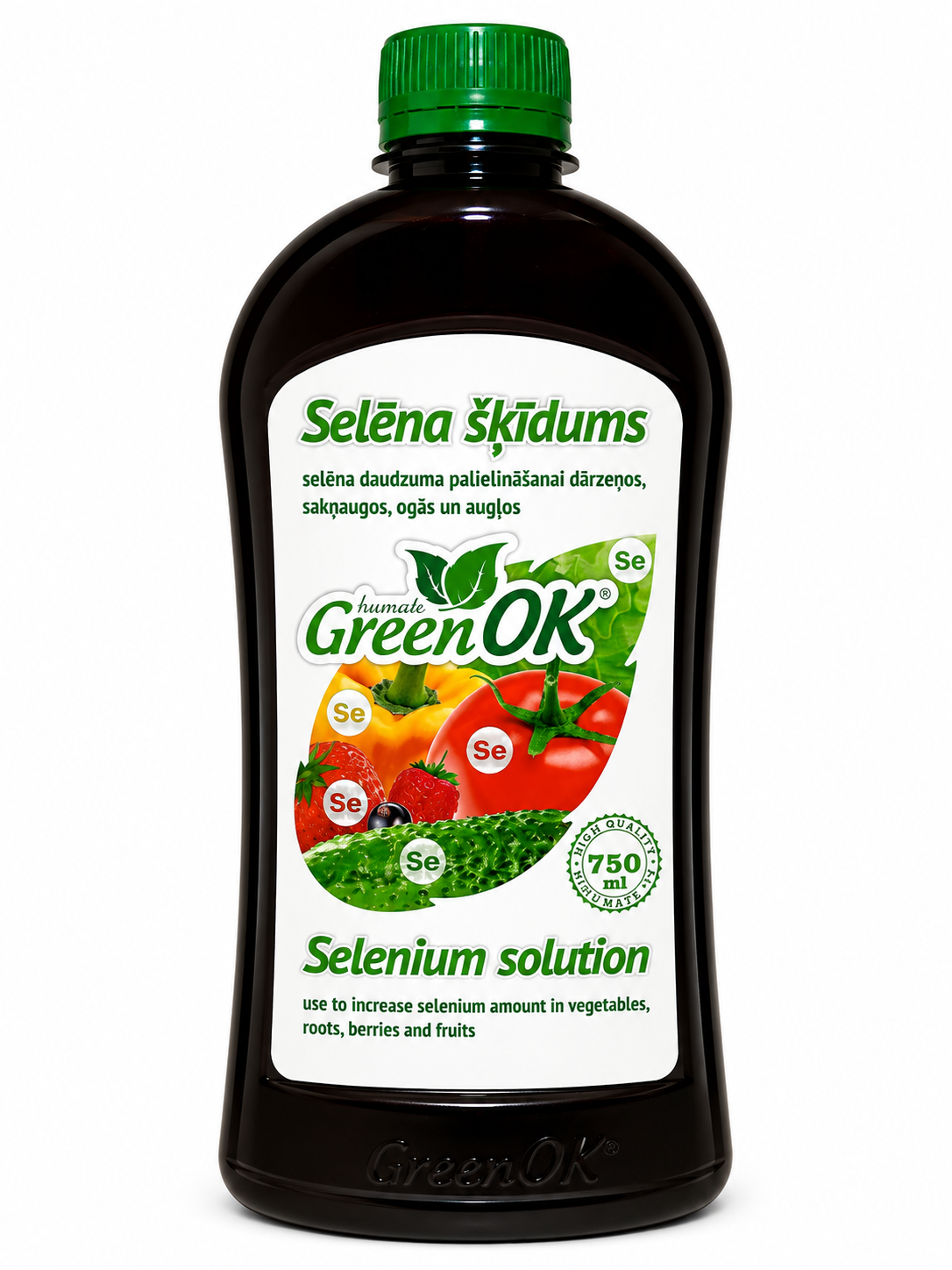 GREEN OK DABISKS SELĒNA ŠĶĪDUMS, 750ML