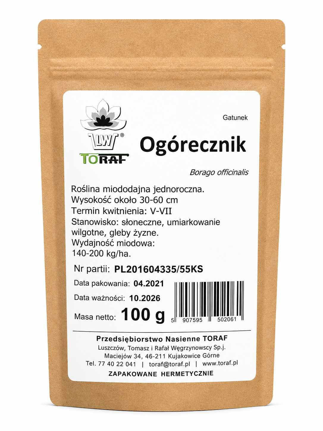 ĀRSTNIECĪBAS GURĶUMĒTRA, 100G