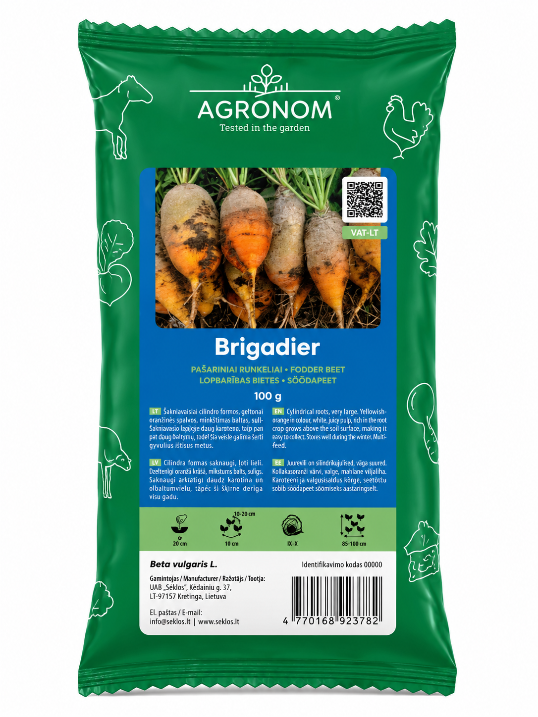 LOPBARĪBAS BIETES (BRIGADIER), 100G