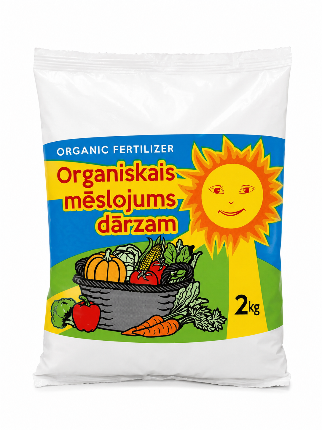 UNIVERSĀLAIS ORGANISKAIS MĒSLOJUMS DĀRZAM, 2KG