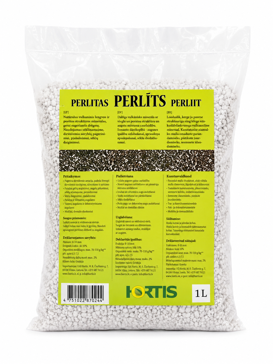 HORTIS PERLĪTS, 1L
