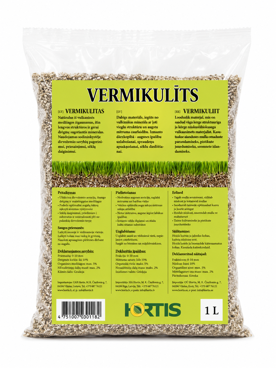 HORTIS VERMIKULĪTS, 1L
