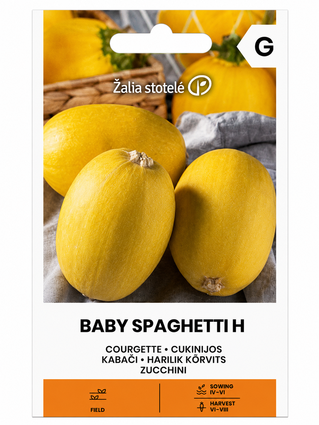 KABAČU SĒKLAS BABY SPAGHETTI H, 1g