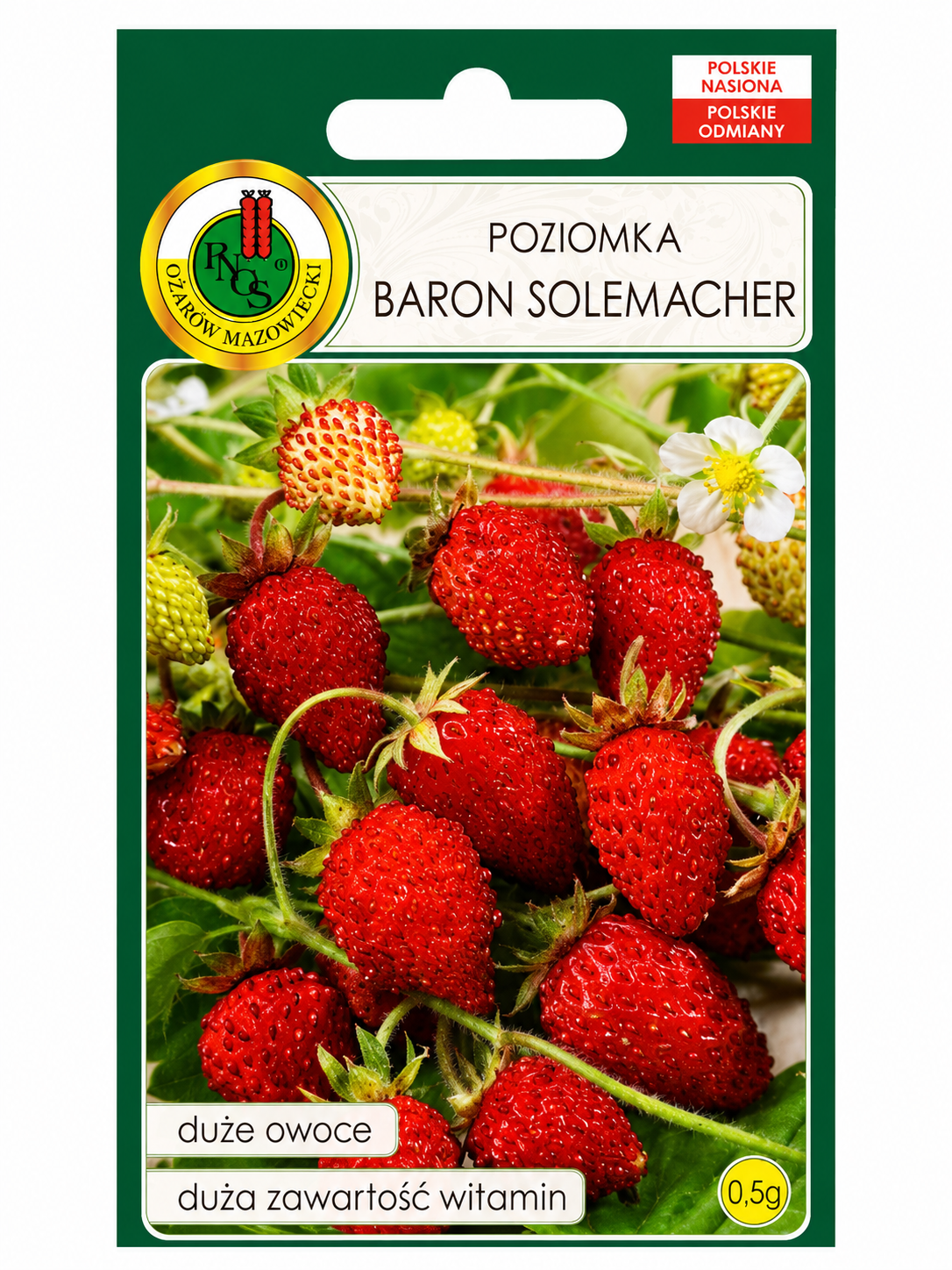 STRAWBERRY SEEDS BARON SOLEMACHER, 0.5g