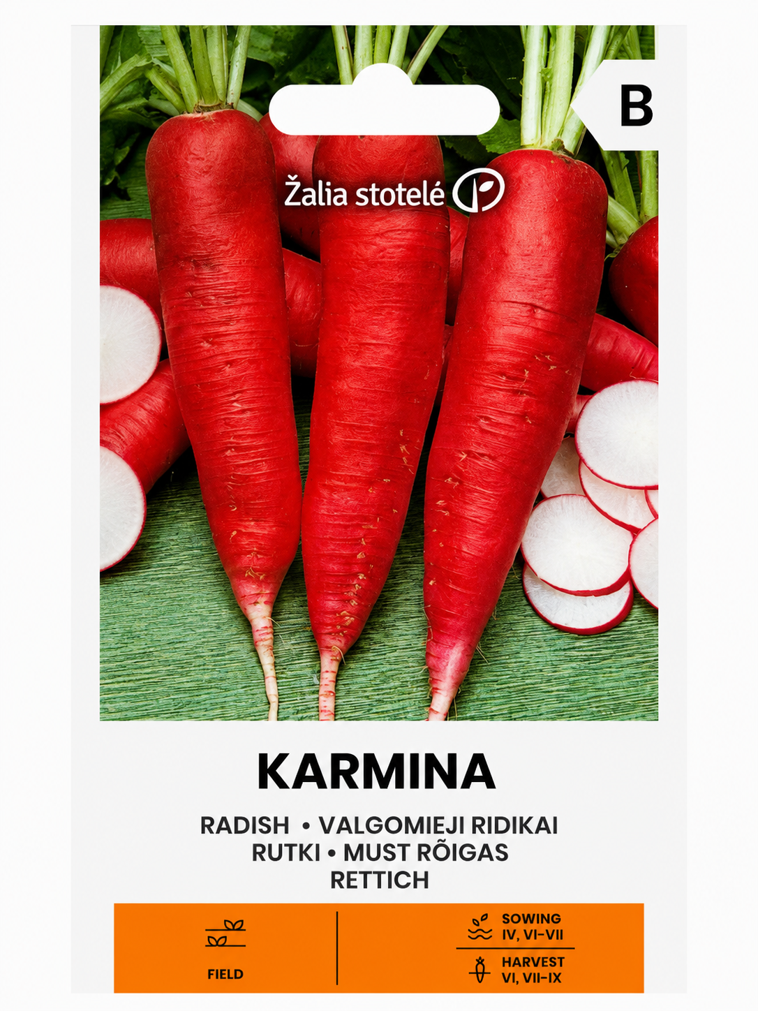RADISH SEEDS CARMINE, 3g