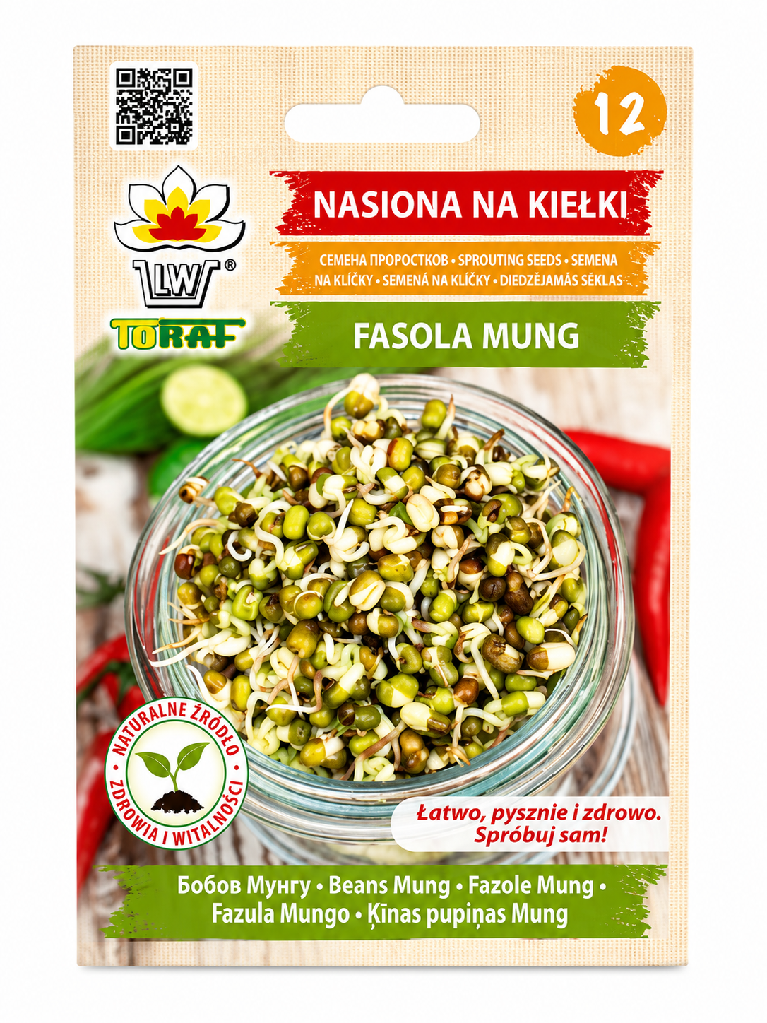 SPROUTING SEEDS - MUNG BEANS, 50g