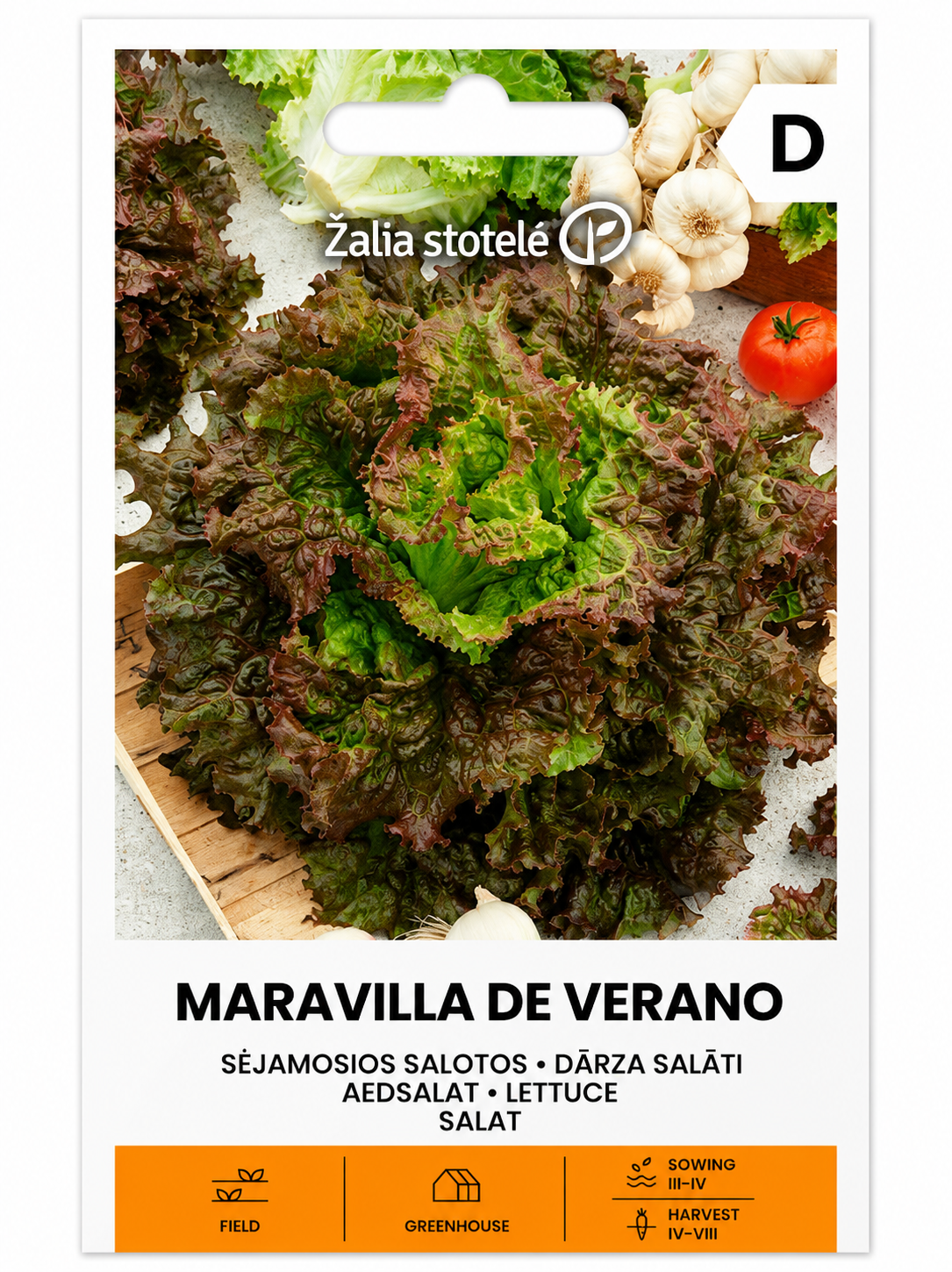 DĀRZA SALĀTI MARAVILLA DE VERANO, 1g