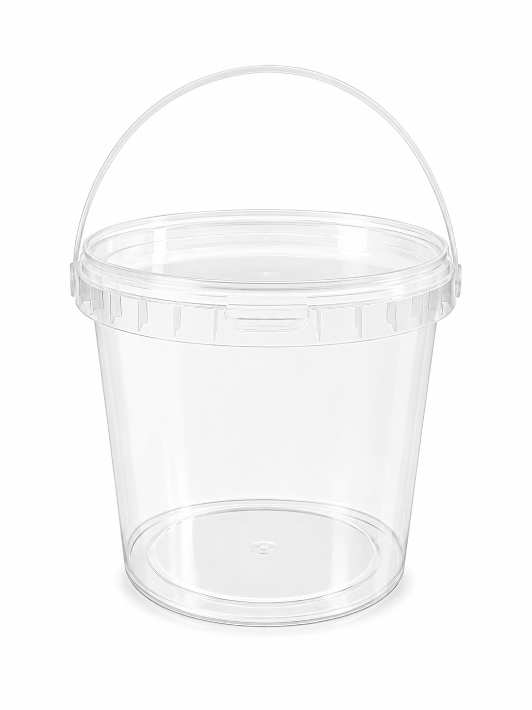 PLASTIC BUCKET WITH LID, 3000ml